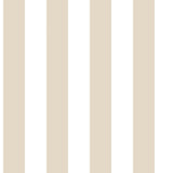 Galerie G67520 Beige Awning Stripe - Eade's Wallpaper