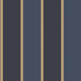 Galerie G67545 Blue Formal Stripe - Eade's Wallpaper