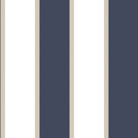Galerie G67550 Blue Formal Stripe - Eade's Wallpaper