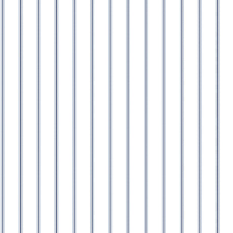 Galerie G67565 Blue Napkin Stripe - Eade's Wallpaper