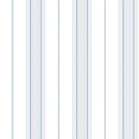 Galerie G67574 Blue Slim Stripe - Eade's Wallpaper