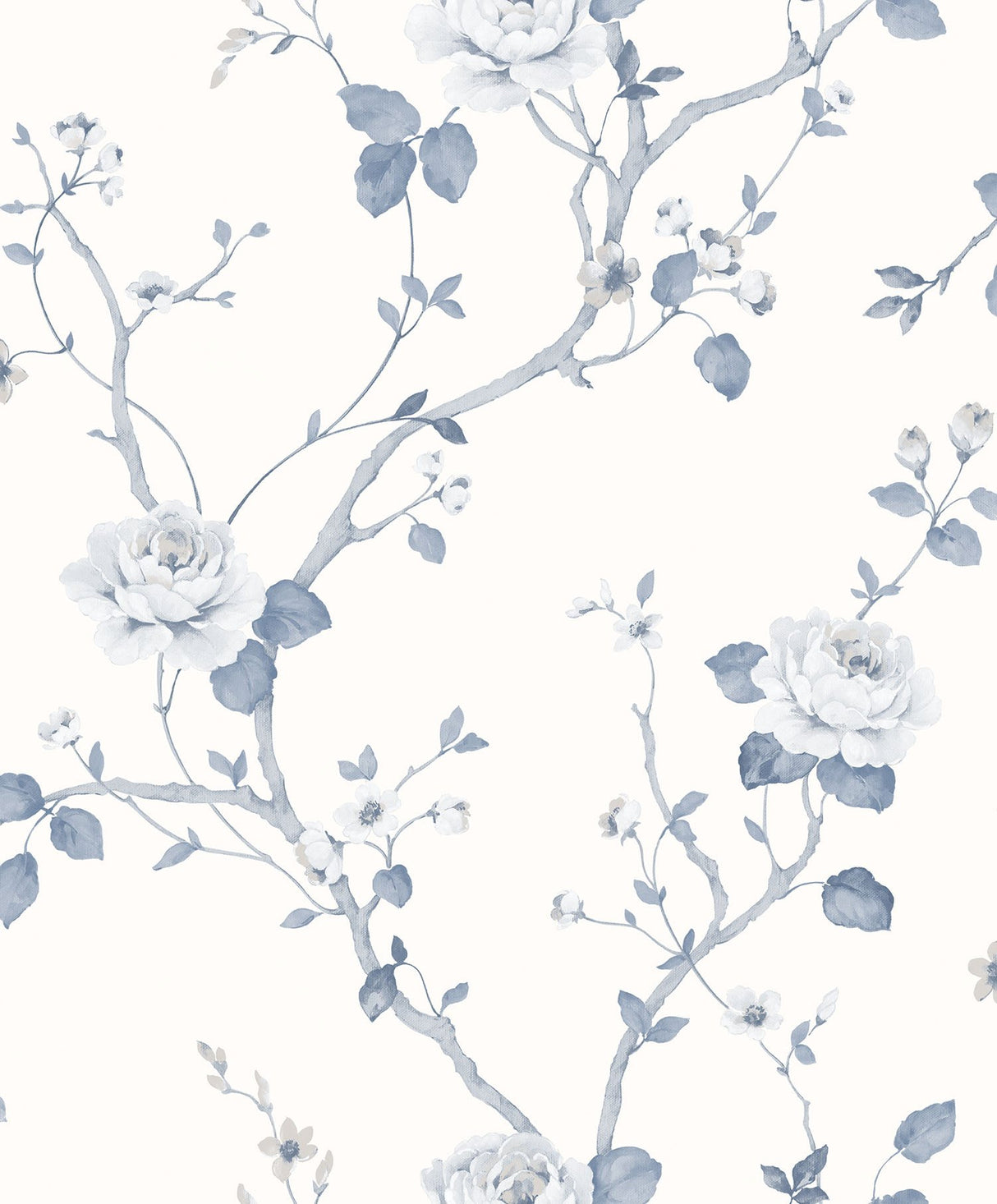 Galerie G67600 Blue Floral Vine - Eade's Wallpaper