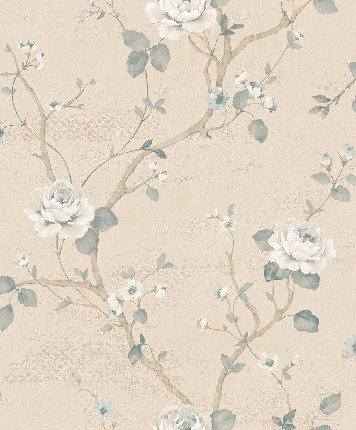 Galerie G67601 Beige Floral Vine - Eade's Wallpaper