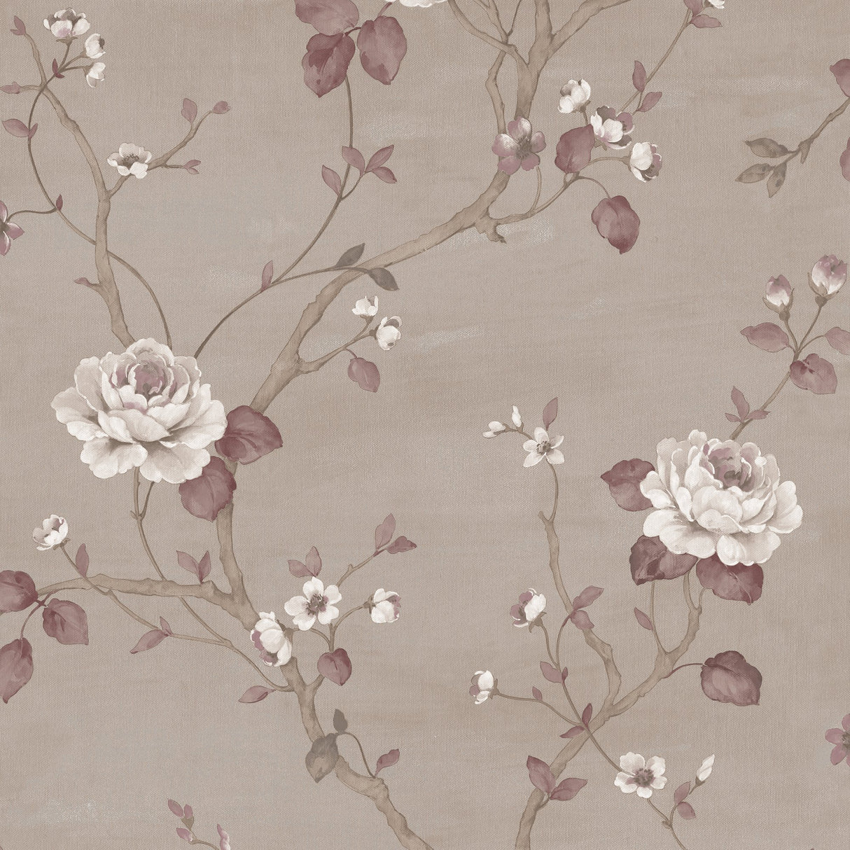 Galerie G67605 Pink Floral Vine - Eade's Wallpaper
