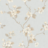 Galerie G67617 Blue Dogwood Floral - Eade's Wallpaper