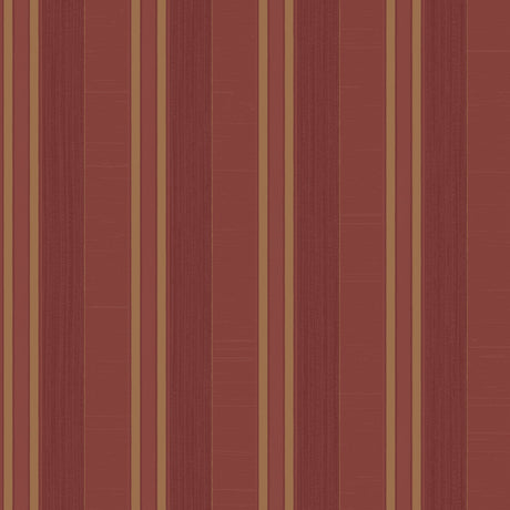 Galerie G67627 Red Silk Stripe - Eade's Wallpaper