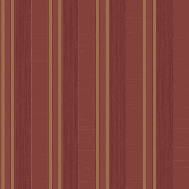 Galerie G67627 Red Silk Stripe - Eade's Wallpaper