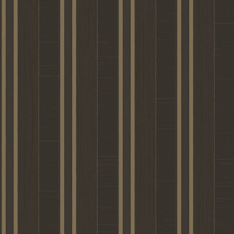 Galerie G67629 Bronze Brown Silk Stripe - Eade's Wallpaper