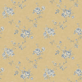 Galerie G67634 Gold Floral Rose - Eade's Wallpaper