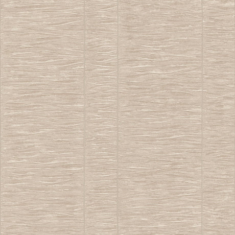 Galerie G67638 Cream Pleated Stripe - Eade's Wallpaper