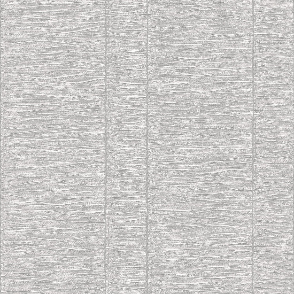 Galerie G67639 Silver Grey Pleated Stripe - Eade's Wallpaper