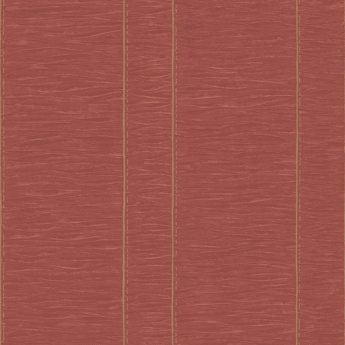 Galerie G67643 Red Pleated Stripe - Eade's Wallpaper