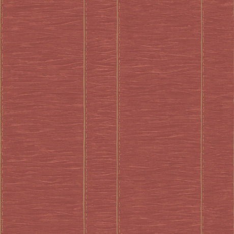 Galerie G67643 Red Pleated Stripe - Eade's Wallpaper