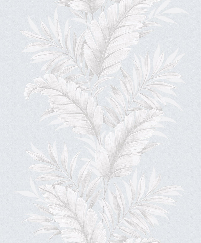 Galerie G67646 Silver Grey Fern Stripe - Eade's Wallpaper