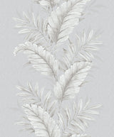 Galerie G67648 Silver Grey Fern Stripe - Eade's Wallpaper