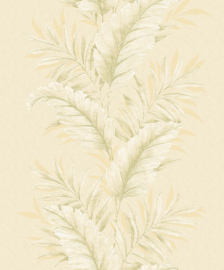 Galerie G67649 Green Fern Stripe - Eade's Wallpaper