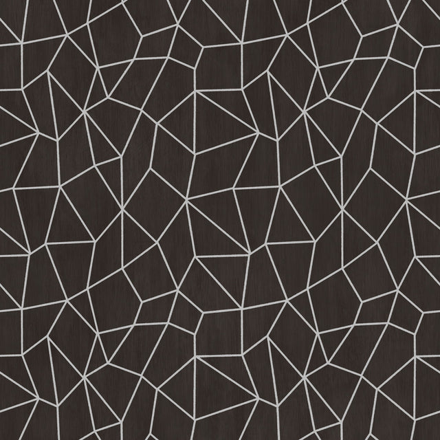 Galerie G67694 Black Glitter Web - Eade's Wallpaper