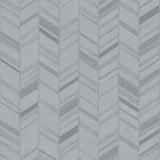 Galerie G67711 Silver Grey Glitter Chevrons - Eade's Wallpaper