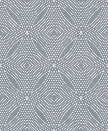 Galerie G67721 Silver Grey Spiral - Eade's Wallpaper