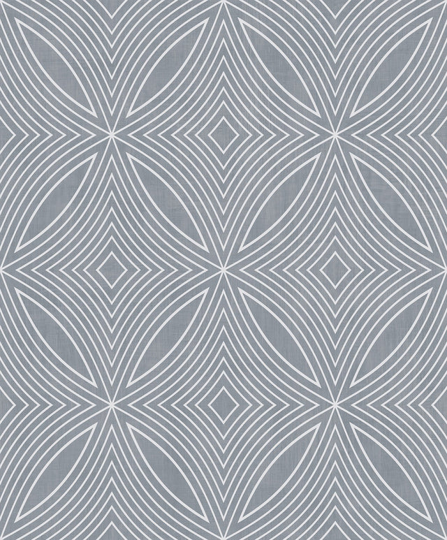 Galerie G67721 Silver Grey Spiral - Eade's Wallpaper