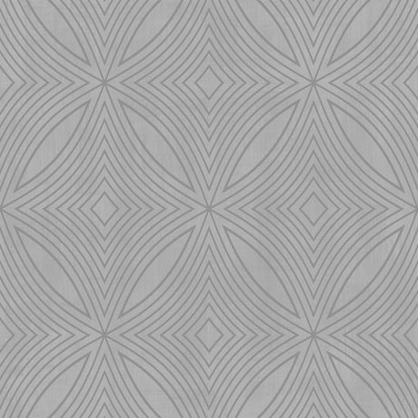 Galerie G67722 Silver Grey Spiral - Eade's Wallpaper