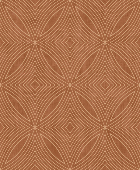 Galerie G67724 Orange Spiral - Eade's Wallpaper