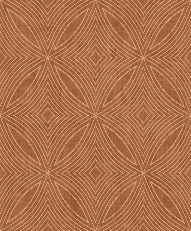 Galerie G67724 Orange Spiral - Eade's Wallpaper