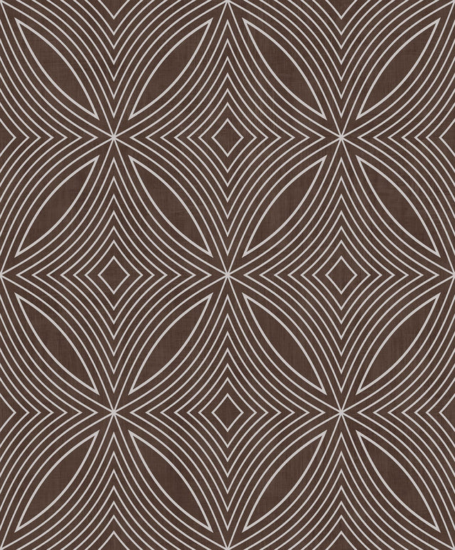 Galerie G67725 Bronze Brown Spiral - Eade's Wallpaper