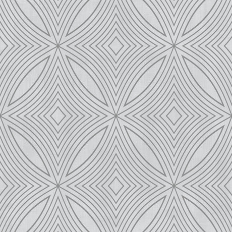 Galerie G67731 Silver Grey Spiral - Eade's Wallpaper