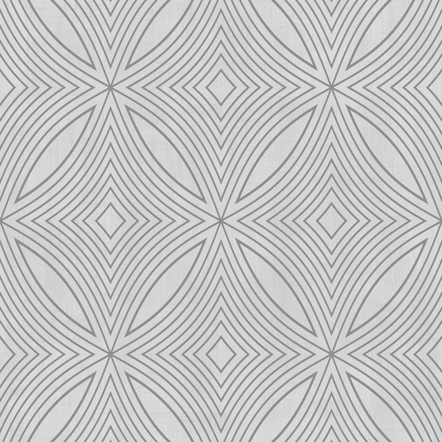 Galerie G67731 Silver Grey Spiral - Eade's Wallpaper