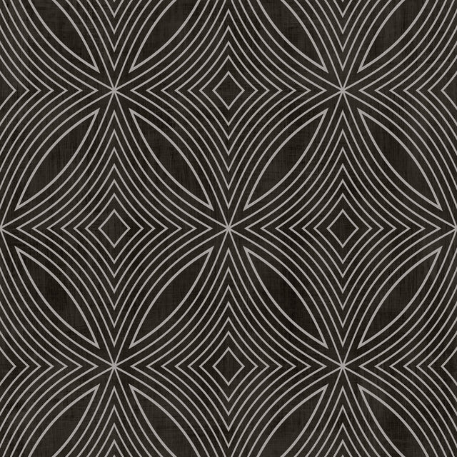 Galerie G67732 Black Spiral - Eade's Wallpaper