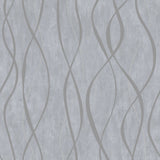 Galerie G67733 Silver Grey Glitter Ribbons - Eade's Wallpaper