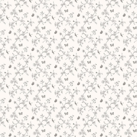 Galerie G67850 White Tiny Trellis - Eade's Wallpaper