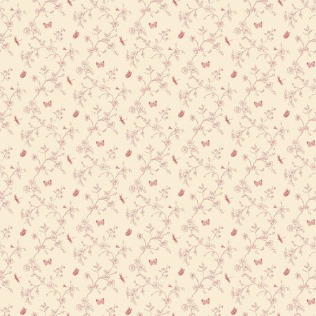 Galerie G67852 Cream Tiny Trellis - Eade's Wallpaper