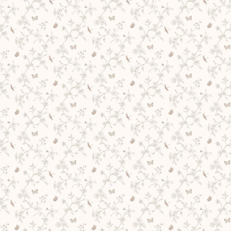Galerie G67853 White Tiny Trellis - Eade's Wallpaper