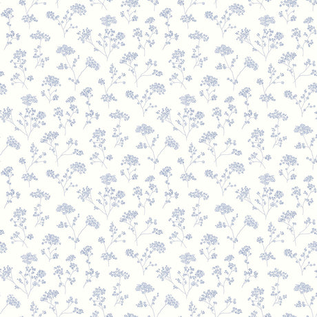 Galerie G67871 Blue Parsley Floral - Eade's Wallpaper