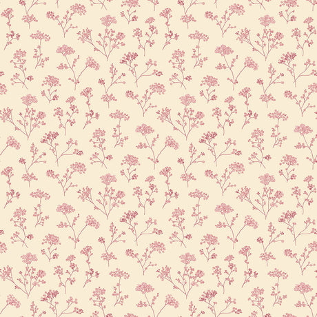 Galerie G67872 Cream Parsley Floral - Eade's Wallpaper