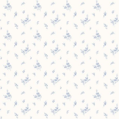 Galerie G67915 Blue Tiny Rose - Eade's Wallpaper