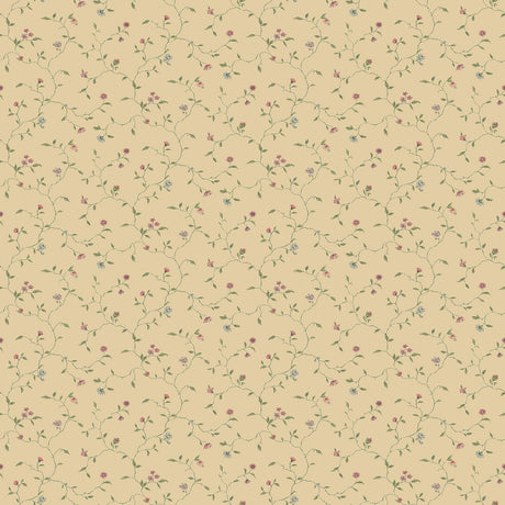 Galerie G67921 Cream Mini Floral Vine - Eade's Wallpaper