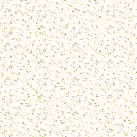 Galerie G67923 Cream Mini Floral Vine - Eade's Wallpaper