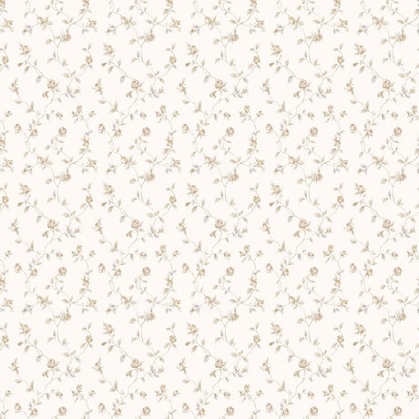 Galerie G67933 Cream Rose Bud Trellis - Eade's Wallpaper