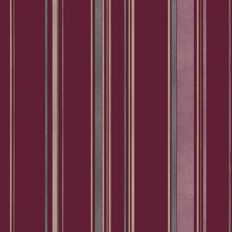 Galerie G68053 Red Casual Stripe - Eade's Wallpaper