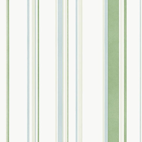 Galerie G68054 Green Casual Stripe - Eade's Wallpaper