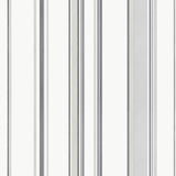 Galerie G68055 Silver Grey Casual Stripe - Eade's Wallpaper