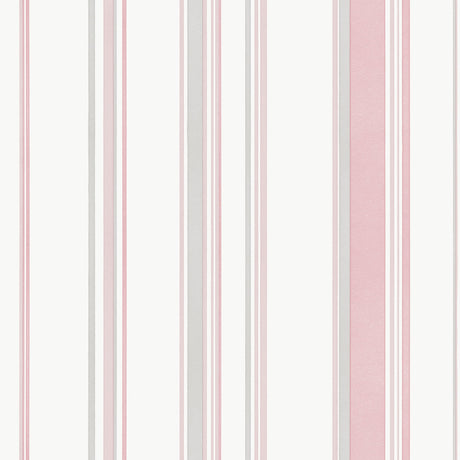Galerie G68057 Pink Casual Stripe - Eade's Wallpaper