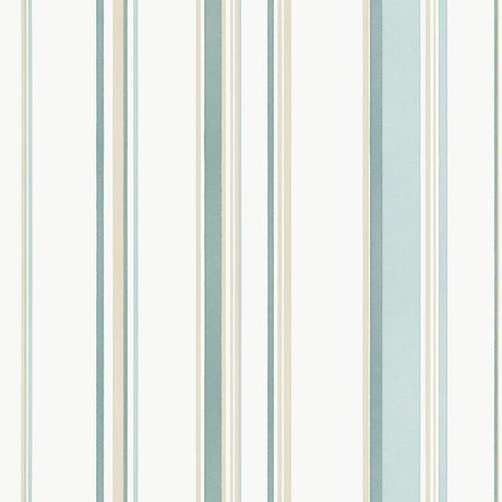 Galerie G68058 Green Casual Stripe - Eade's Wallpaper