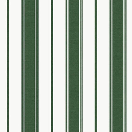 Galerie G68063 Green Heritage Stripe - Eade's Wallpaper