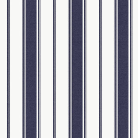 Galerie G68065 Blue Heritage Stripe - Eade's Wallpaper