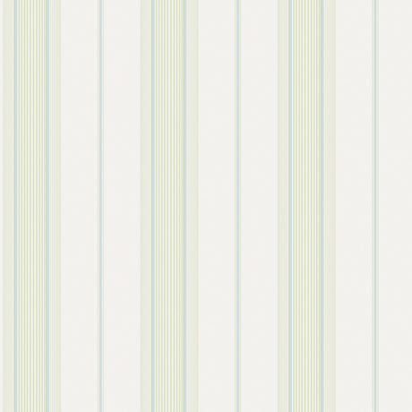 Galerie G68073 Green Slim Stripe - Eade's Wallpaper