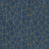 Galerie G68082 Blue Glitter Web - Eade's Wallpaper